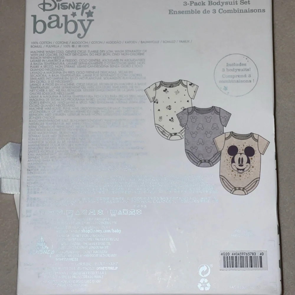 Disney Baby Bodysuit‎ Set